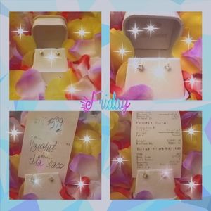 1/3 carat diamond earrings